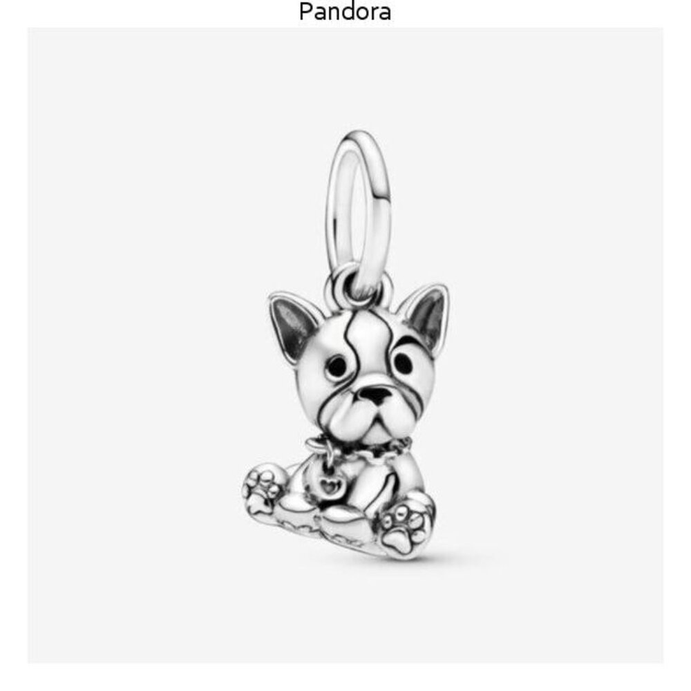 Pandora Bulldog Puppy Charm
